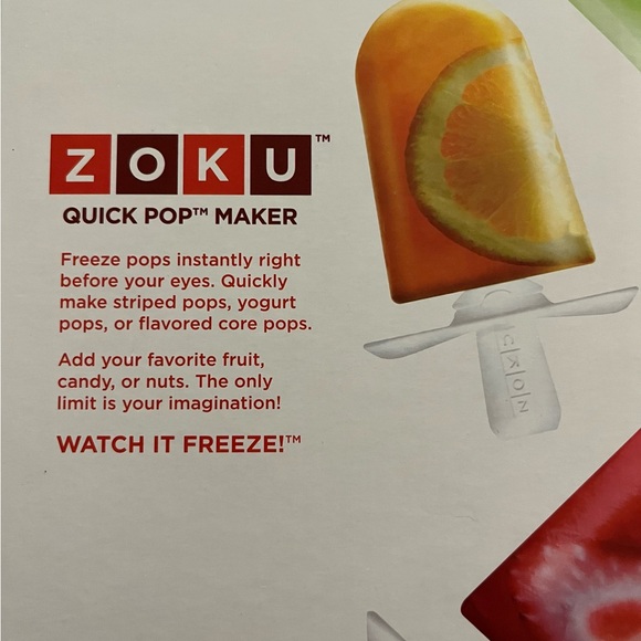 ZOKU Quick Popsicle Maker NIB - Picture 3 of 11